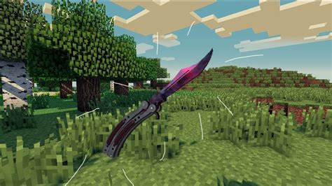 butterfly knife texture pack minecraft 20 Themed Texture Pack